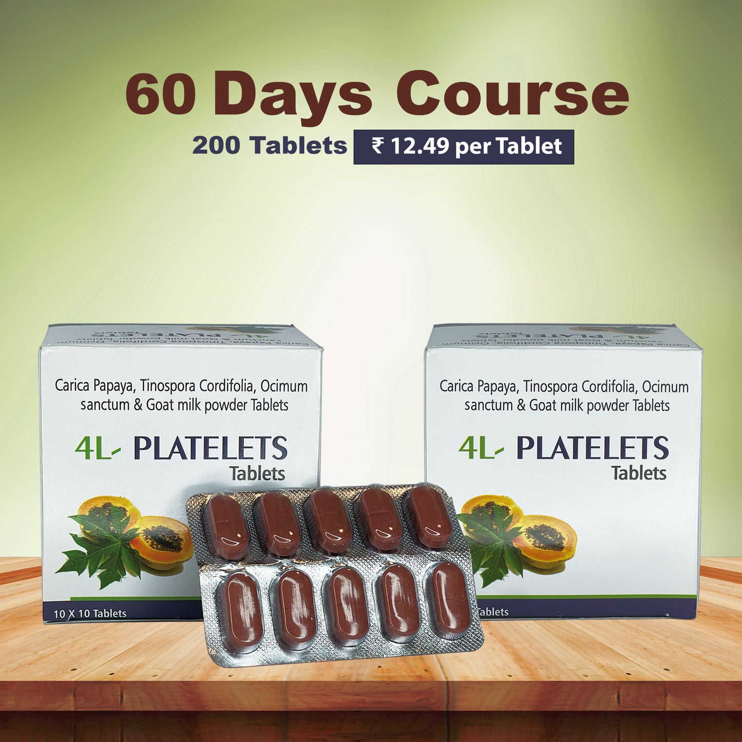 4L-PLATELETS Tablets | Liver Detox + Platelets Recovery Support